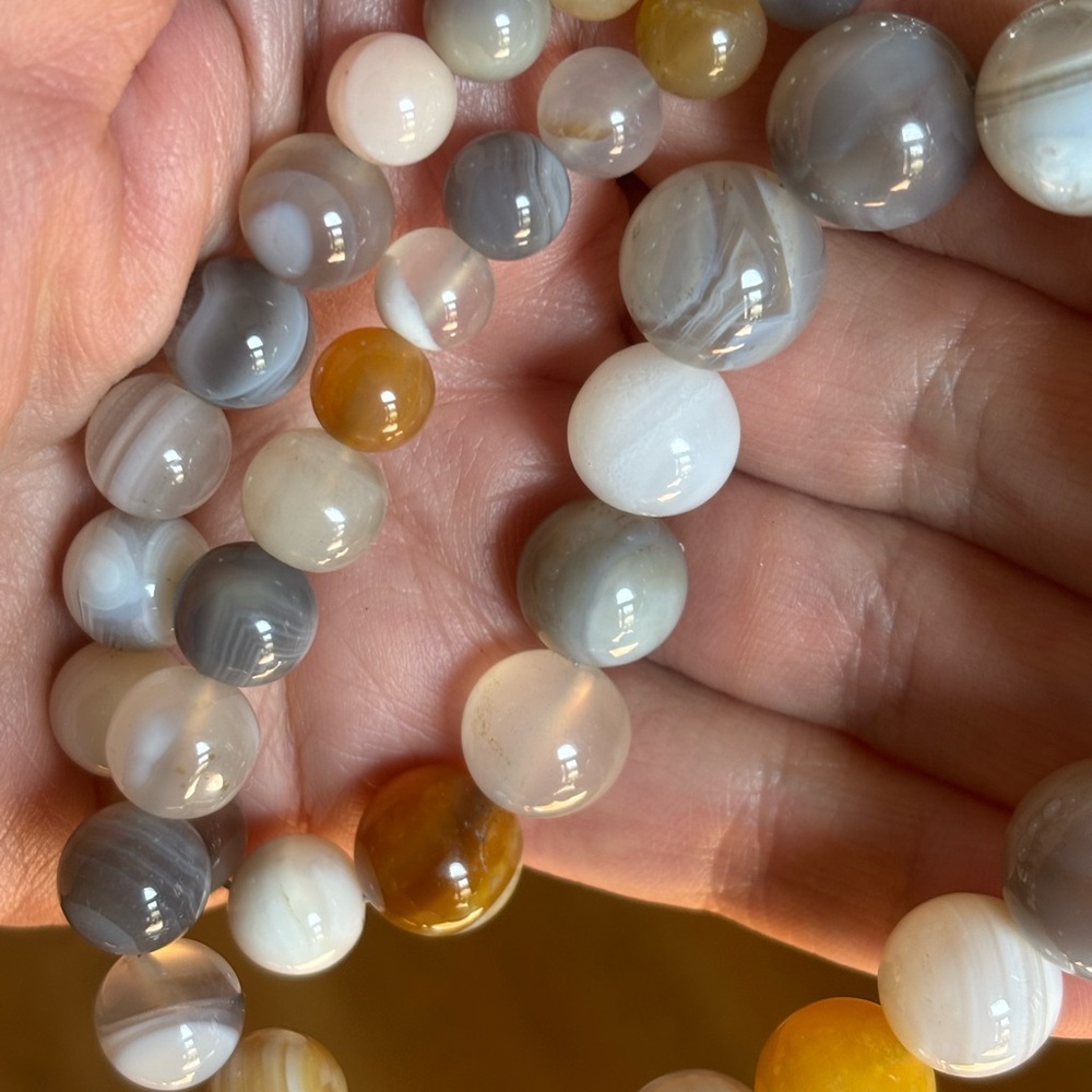 Mine Finds by Jay King Botswana Agate Necklace (P) - Picture 7 of 7
